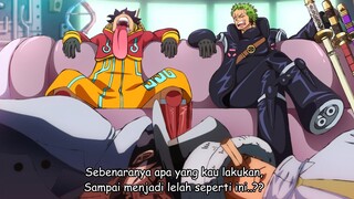 One Piece Episode 1105 Subtittle Indonesia - Pacifista Type Baru Diluncurkan Mark III siap bertempur