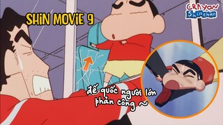 Shin Movie 9: Cuộc phản công của Đế Quốc Người Lớn | Shin Cậu Bé Bút Chì | Xóm Anime