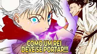 Jujutsu Kaisen Capítulo 223 - GOJOU QUEBRADO DEMAIS!!! SUKUNA HUMILHADO!!!