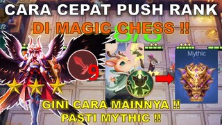 CARA CEPAT PUSH RANK KE MYTHIC DI MAGIC CHESS !! PAKE AJA COMBO MAGIC CHESS TERKUAT 2022 INI !!
