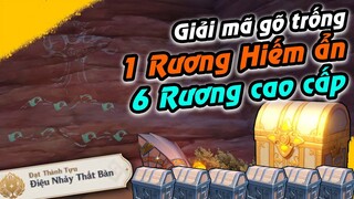 1 Rương Hiếm ẩn + 6 Rương Cao Cấp - Giải mã gõ trống | Sumeru 3.6 | Genshin Impact 3.6