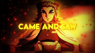 Demon slayer - Came And Saw (EDIT/AMV)