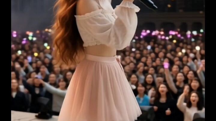 A Dreamy Stage Performance ✨🎤