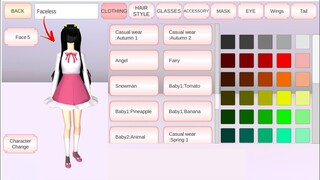 HOW TO PLAY AS FACELESS CHARACTER IN SAKURA SCHOOL SIMULATOR - TUTORIAL/HACKS