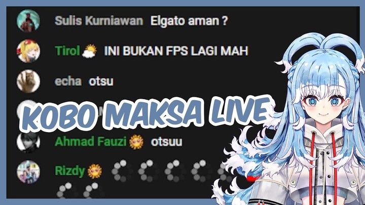 Kobo maksa live hogwarts tapi malah... 【HOLOLIVE ID】