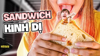 Thử Làm Sandwich Nhân Phẩm Kinh Dị | Món Ăn Nhân Phẩm | HEAVY