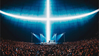 U2乐队Las Vegas球形巨幕的演唱会，太帅了吧！