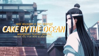 Wei WuXian & Lan WangJi ► Cake By The Ocean [WangXian Humor]