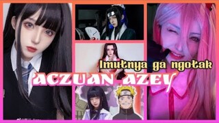 COSPLAYER IMUT ACZUAN AZEY CANTIK IMUT DAN KALEM GA KETULUNGAN | Info Cosplayer Sosmed di VIDEO yaa