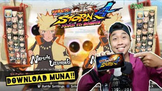 DOWNLOAD NARUTO NINJA STORM 4 MOBILE | GAMEPLAY #3 CHIKII EMULATOR