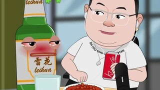 大头鹰直播切片“小动画”呕吐哥在直播间制裁大头鹰，零帧起手直接开大！