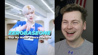 BACK TO BACK (ZEROBASEONE (제로베이스원) 'Say My Name' Dance Practice Reaction)