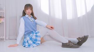 双马尾白丝学妹♥超能力是超喜欢你！【卧蚕】