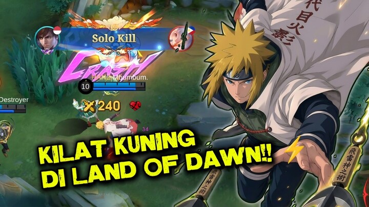 Aksi Gusion Push Rank Paling Mematikan Pakai Minato ‼️