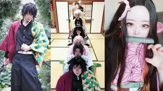 🌸🌺Kimetsu no yaiba Tiktok cosplay #1  (demon slayer)🌸🌺