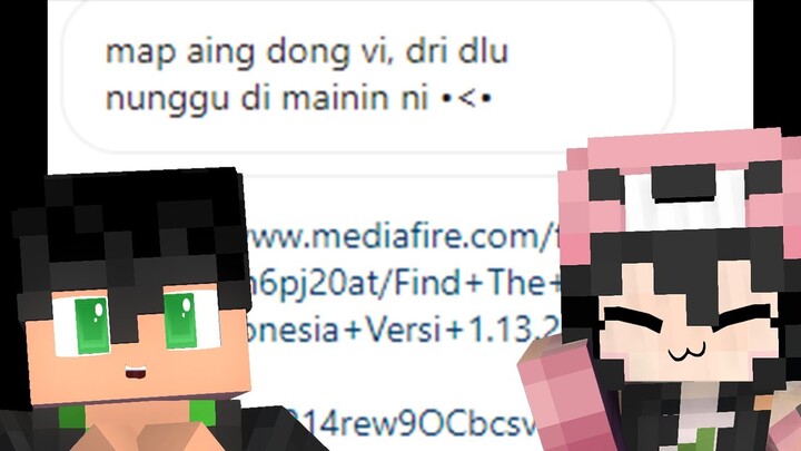 @evie ch  DAN SARYU DAPET MAP ROMANTIS DARI SUBSCRIBER!! (MINECRAFT INDONESIA)
