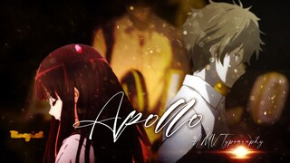 APOLLO | AMV 3D TYPOGRAPHY [Hyouka]