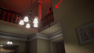 看了这个恐怖游戏晚上再也不敢在屋子里乱逛了