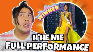 ATEBANG REACTION | FULL PERFORMANCE MISS UNIVERSE 2018 H'HENIE OF VIETNAM #missuniverse2018