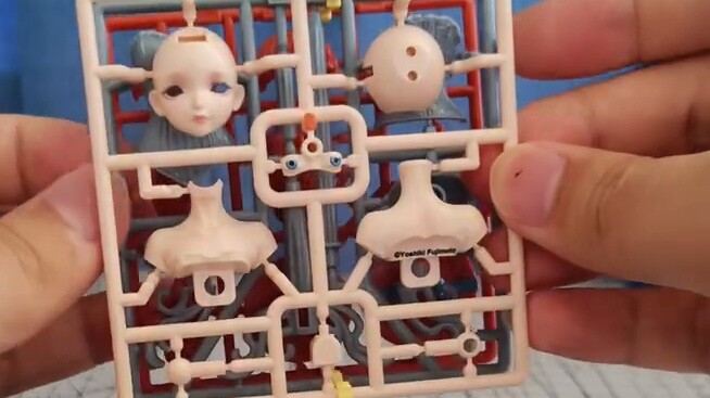 [Accessories unboxing] The most beautiful panel player! Digism 1/12 big head doll chest sculpture th
