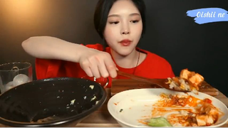 Đậu hủ tứ xuyên, mì Ulmyeon hải sản cuối #amthuc
