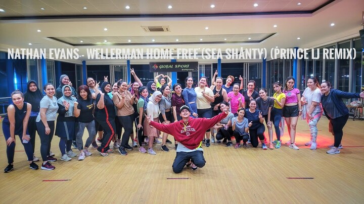 Nathan Evans - Wellerman Home Free 🖤 (Sea Shanty) (Prince LJ Remix) | ZUMBA | DANCE | TIKTOK | VIRAL