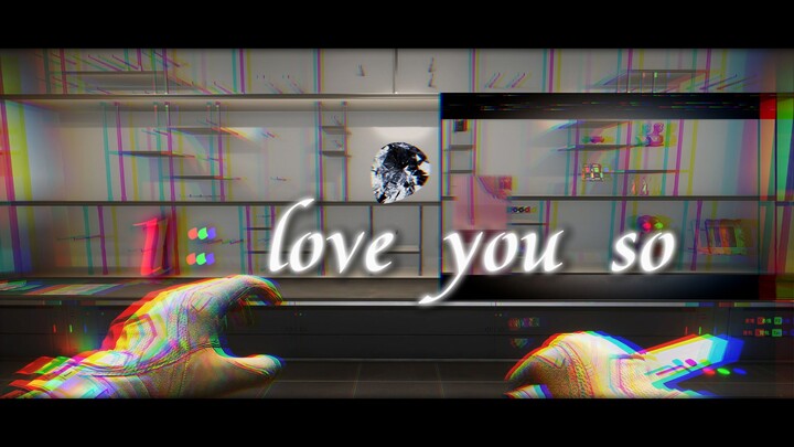 “I love you so”