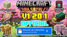 Update MCPE Terbaru || Versi 1.20.1 Official || Hotfix