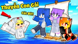 TÔ GÀ THỬ THÁCH ĐỘT NHẬP THUYỀN CHỈ CÓ CON GÁI TRONG MINECRAFT VÀ CÁI KẾT...