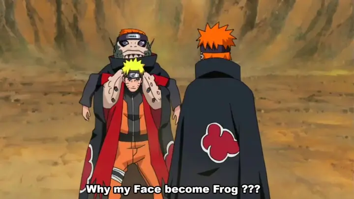 Pain Trying to Absorb Naruto's Sage Mode | Funny Moment Naruto vs Pain Akatsuki [English Sub]