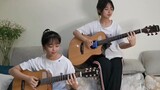 [Getting HIGH!] High School Girl Playing "Fight" (Duo Guitar Cover)