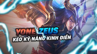 T1 ZEUS YONE VS DK NUGURI AATROX, KÈO KỸ NĂNG KINH ĐIỂN (LMHT)12.17