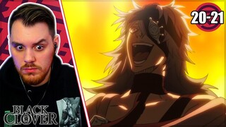 Capital Riot || BLACK CLOVER Episode 20 and 21 REACTION + REVIEW