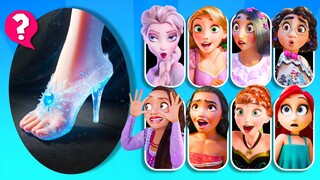 🔥 Guess the Character by Crown, Dress & Shoe #13 | Princess Disney Character Quiz, Disney Song