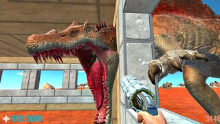 Hunting Aliens Dinosaurs on Mars. Animal Revolt Battle Simulator