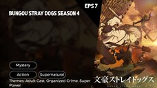 Bungou Stray Dogs Season 4 Episode 7 Subtitle Indo