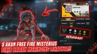 5 AKUN FREE FIRE PALING MISTERIUS DAN ANEH BIKIN KALIAN MERINDING LIHATNYA - Misteri Free Fire