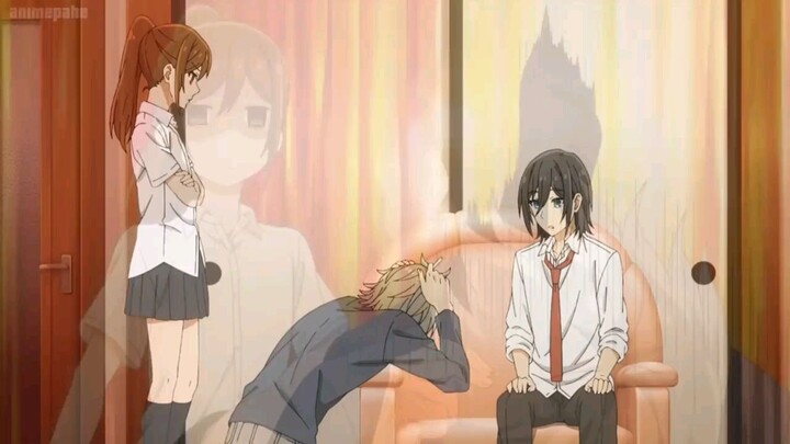 Miyamura meets Hori's dad | Horimiya