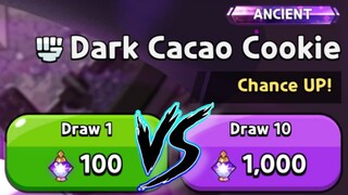 Draw 1 vs Draw 10? | Dark Cacao Cookie Nether-Gacha