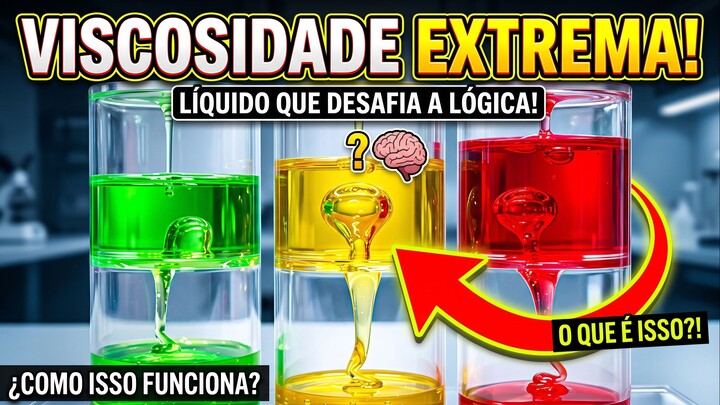 Viscosidade na prática: por que líquidos fluem de formas diferentes?