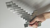 [Crafts] Buat Pedang Minecraft Pakai Stepler