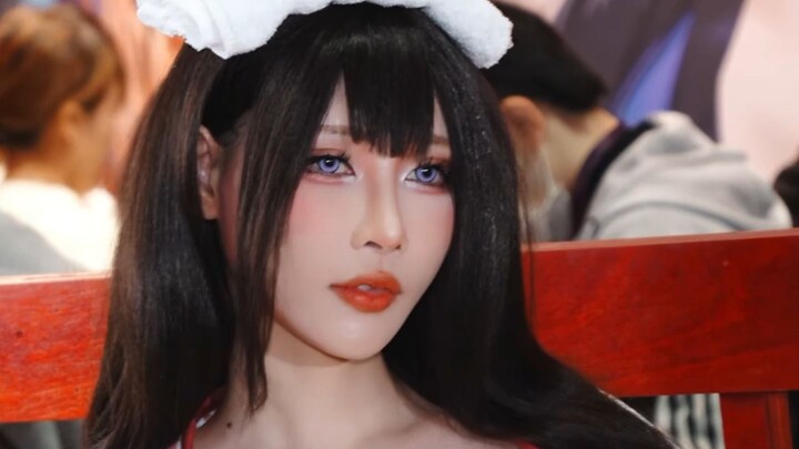 2026 TGS งานแสดงเกมนานาชาติไทเป นักดาบออนเซ็น – บันทานะ (รับบทโดย เอ๋อเสี่ยวซวน Miu) 4K_60fps