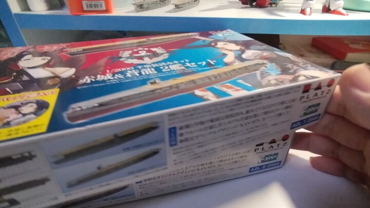 碧蓝航线ftoys重樱航母套装模玩分享