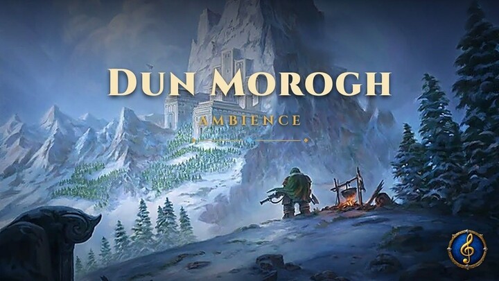 DUN MOROGH AMBIENT MUSIC ❄️ World of Warcraft Classic Soundtrack & Snow Sounds _