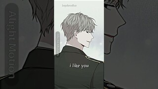 his love language:- "You are mine"🤭 #manhwareccomendation #bl #manhwa #bledit #passion