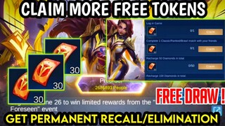 RELEASED! GET YOUR FREE TOKENS, RECALL, ELIMINATION / ESMERALDA THE FORESEER HERO SKIN EVENT - MLBB