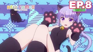 NEW GAME_ ซีซั่น 2 - ตอนที่ 08 [ซับไทย]