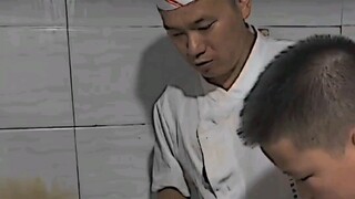 干两年他爸读书去了