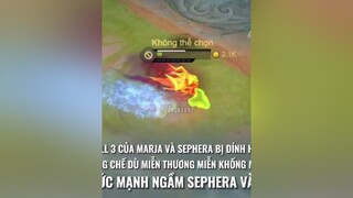 Giảm sức mạnh ngầm của Sephera và vài vị tướng khác 🙉 lienquan lienquanmobile lienquanvietnam lienquantiktok archangel2909