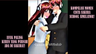 KOMPILASI MOMEN CINTA YANG LUCU DAN GEMESIN!! SAKURA SCHOOL SIMULATOR